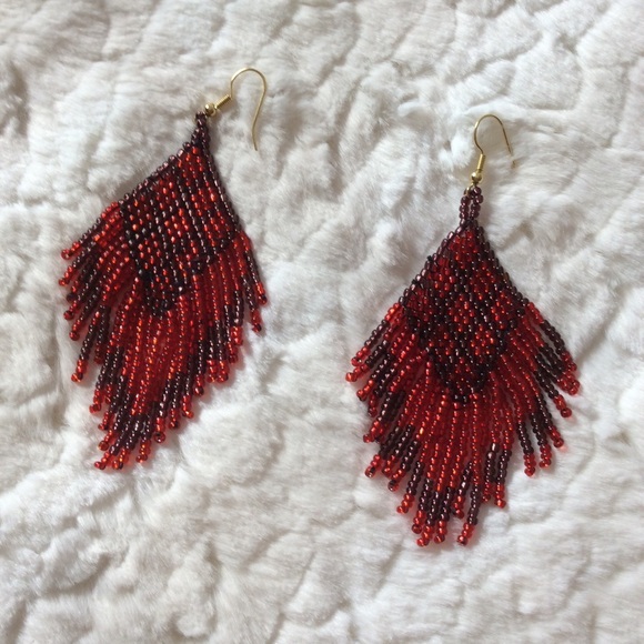 Beautiful earrings handmade - Picture 2 of 6